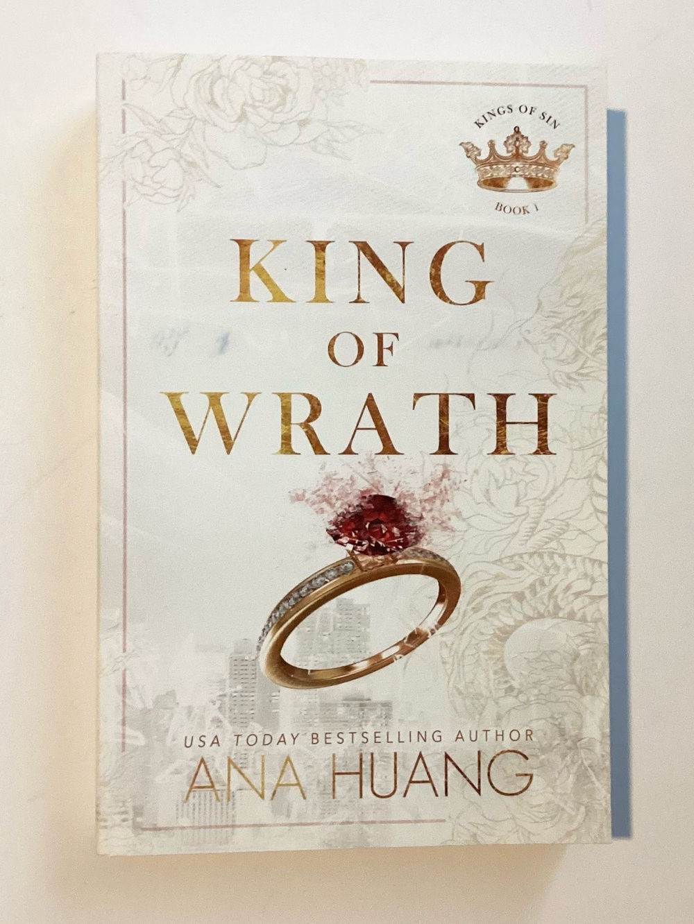 King of Wrath by Ana Huang Paperback Book Kings of Sin Series #1